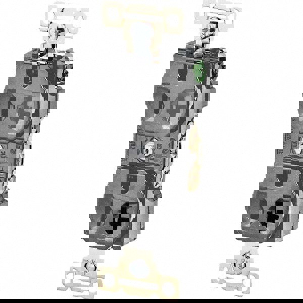 Straight Blade Duplex Receptacle: NEMA 5-20R, 20 Amps, Grounded