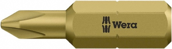 Phillips Screwdriver Insert Bit: #2 Point, 1/4
