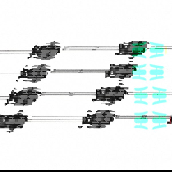 Screwdriver Set: 4 Pc, Phillips, Pozidriv & Slotted