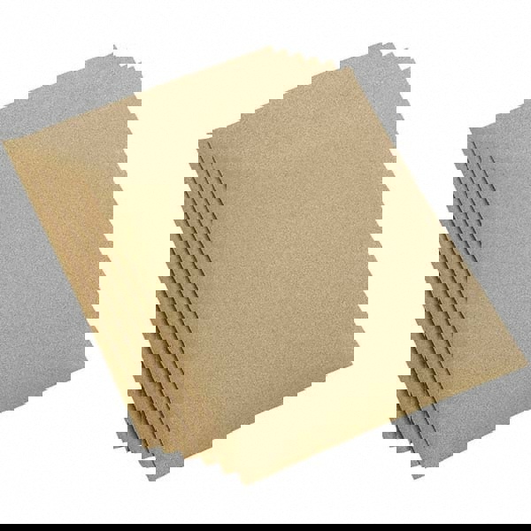 Sanding Sheet: 120 Grit, Aluminum Oxide, Coated