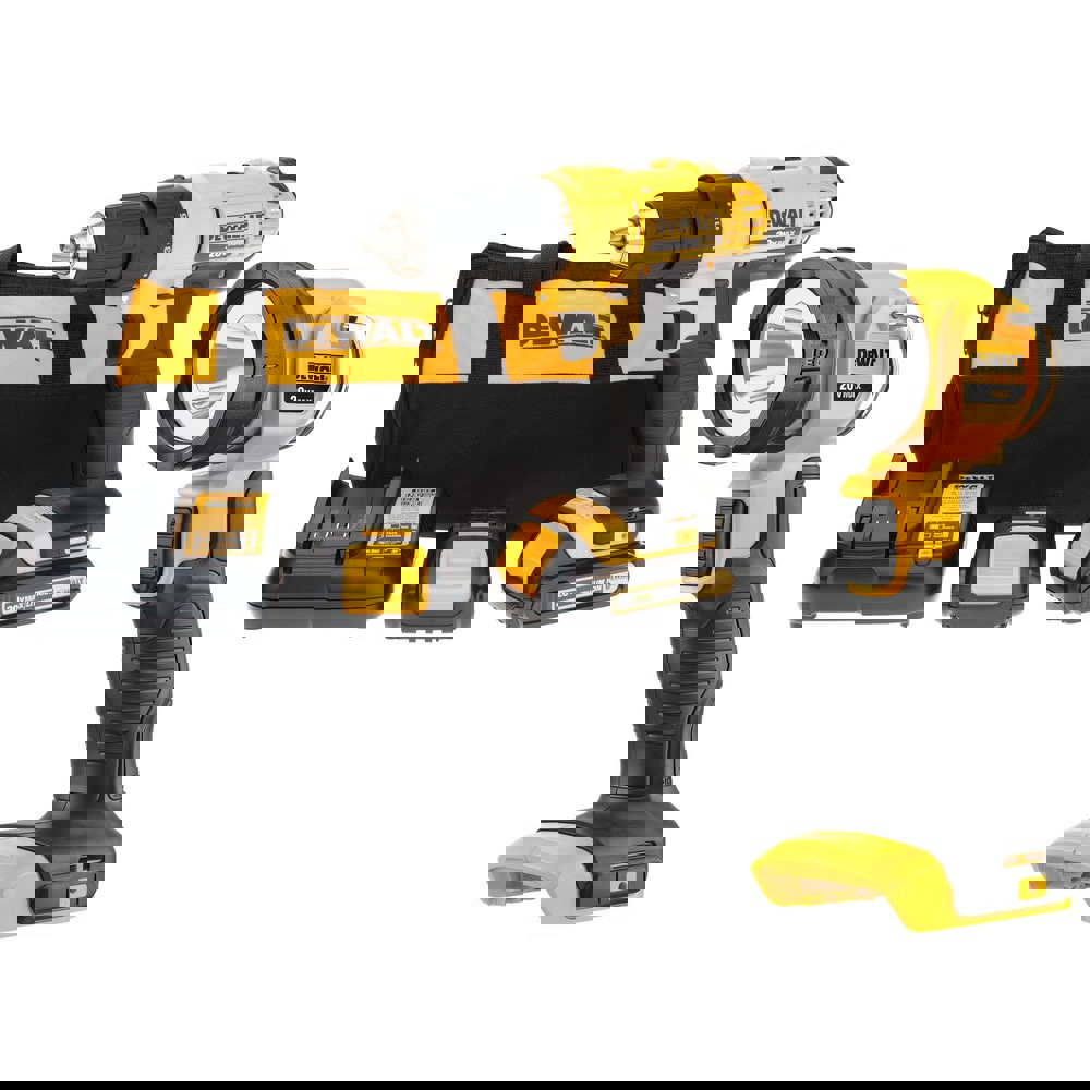 Cordless Drills; Chuck Type: Single-Sleeve Ratcheting ; Handle Type: Pistol Grip ; Reversible: Yes ; Speed (RPM): 0 to 400;0 to 1800 ; Number Of Speeds: 2 ; Battery Series: 20V MAX