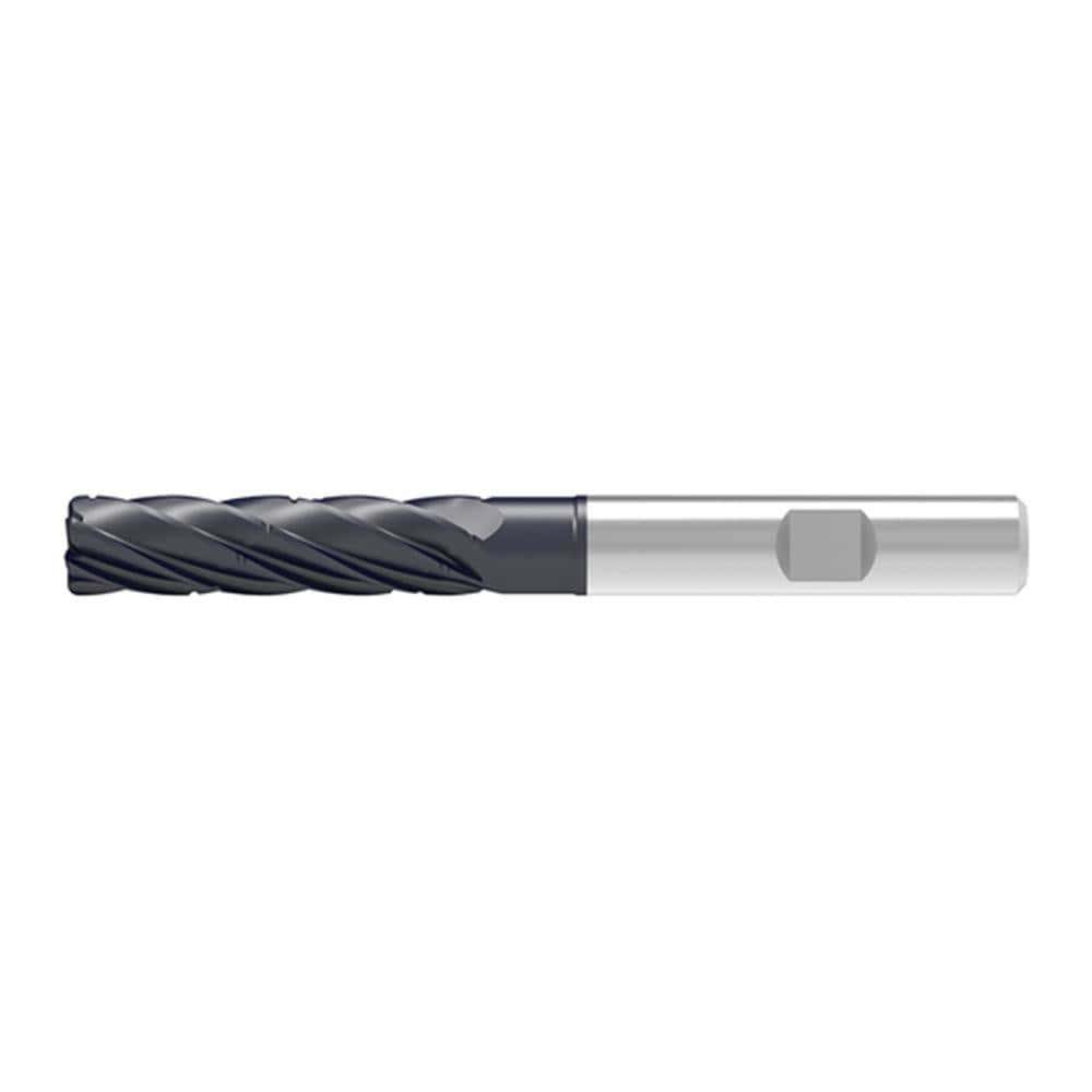 Corner Radius & Corner Chamfer End Mills; Mill Diameter (mm): 6.00 ; Number Of Flutes: 5 ; Length of Cut (mm): 25.0000 ; Single Or Double End: Single ; End Mill Material: Solid Carbide ; Chipbreaker: No