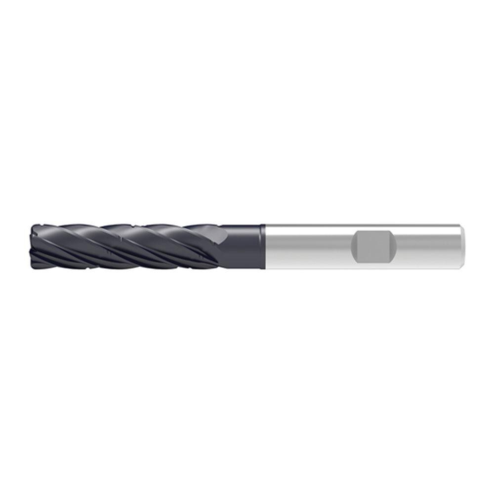 Corner Radius & Corner Chamfer End Mills; Mill Diameter (mm): 6.00 ; Number Of Flutes: 5 ; Length of Cut (mm): 31.0000 ; Single Or Double End: Single ; End Mill Material: Solid Carbide ; Chipbreaker: No