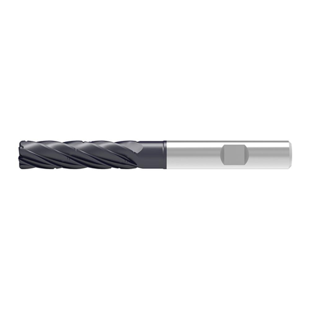 Corner Radius & Corner Chamfer End Mills; Mill Diameter (mm): 12.00 ; Number Of Flutes: 5 ; Length of Cut (mm): 61.0000 ; Single Or Double End: Single ; End Mill Material: Solid Carbide ; Chipbreaker: No