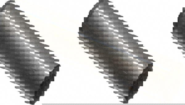 Dowel Pin: 4.00 mm Dia, 18.00 mm OAL, Alloy Steel, Grade 8, Bright/Uncoated Finish