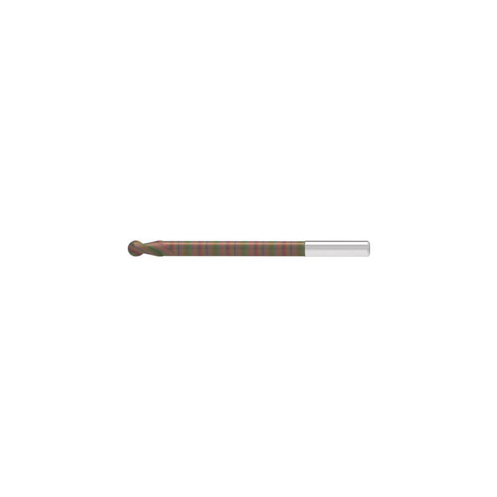 Ball End Mills; Mill Diameter (Decimal Inch): 0.4000 ; Mill Diameter (mm): 10.00 ; Number Of Flutes: 2 ; End Mill Material: Solid Carbide ; Length of Cut (mm): 25.0000 ; Shank Diameter (mm): 10.0000