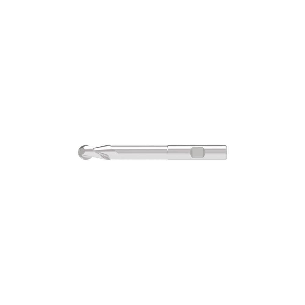 Ball End Mills; Mill Diameter (Decimal Inch): 0.2400 ; Mill Diameter (mm): 6.00 ; Number Of Flutes: 2 ; End Mill Material: Solid Carbide ; Length of Cut (mm): 16.0000 ; Shank Diameter (mm): 6.0000