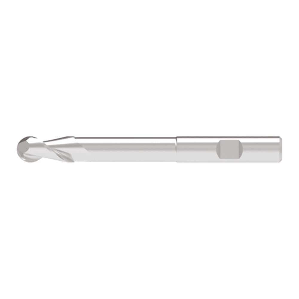 Ball End Mills; Mill Diameter (Decimal Inch): 0.8000 ; Mill Diameter (mm): 20.00 ; Number Of Flutes: 2 ; End Mill Material: Solid Carbide ; Length of Cut (mm): 40.0000 ; Shank Diameter (mm): 20.0000