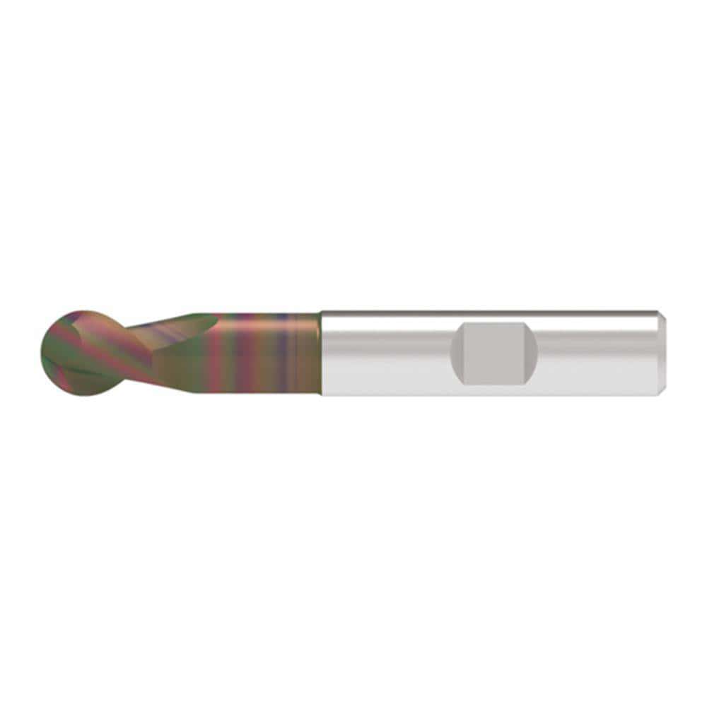 Ball End Mills; Mill Diameter (Decimal Inch): 0.4000 ; Mill Diameter (mm): 10.00 ; Number Of Flutes: 2 ; End Mill Material: Solid Carbide ; Length of Cut (mm): 13.0000 ; Shank Diameter (mm): 10.0000