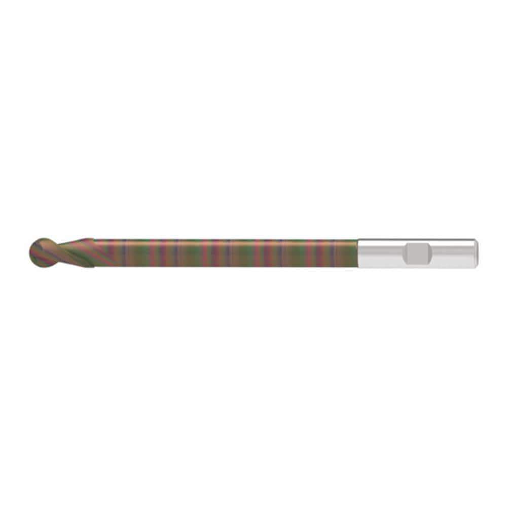 Ball End Mills; Mill Diameter (Decimal Inch): 0.4800 ; Mill Diameter (mm): 12.00 ; Number Of Flutes: 2 ; End Mill Material: Solid Carbide ; Length of Cut (mm): 26.0000 ; Shank Diameter (mm): 12.0000