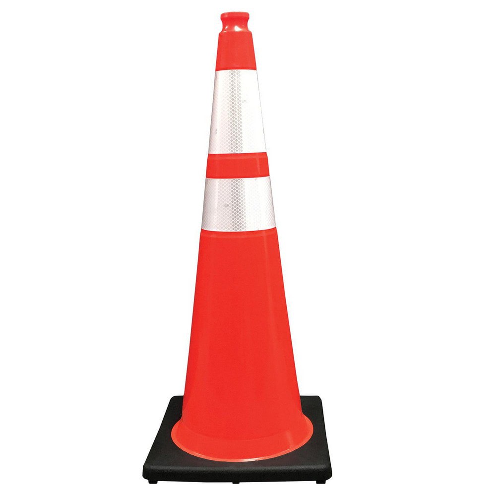 Traffic Cone with Base: Polyvinylchloride, 36