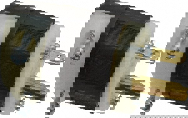 Straight Blade Plug: Industrial, 5-20P, 125VAC, Black & White