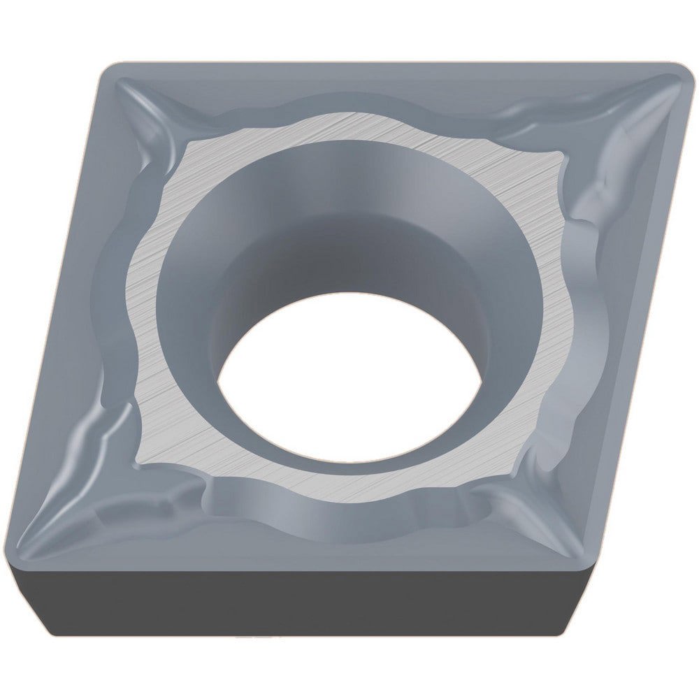 Turning Inserts; Relief Angle: 11.000 ; Insert Style: CPMH ; Corner Radius (mm): 0.40 ; Corner Radius (Inch): 1/64 ; Corner Radius (Decimal Inch): 0.0156 ; Included Angle: 80.00