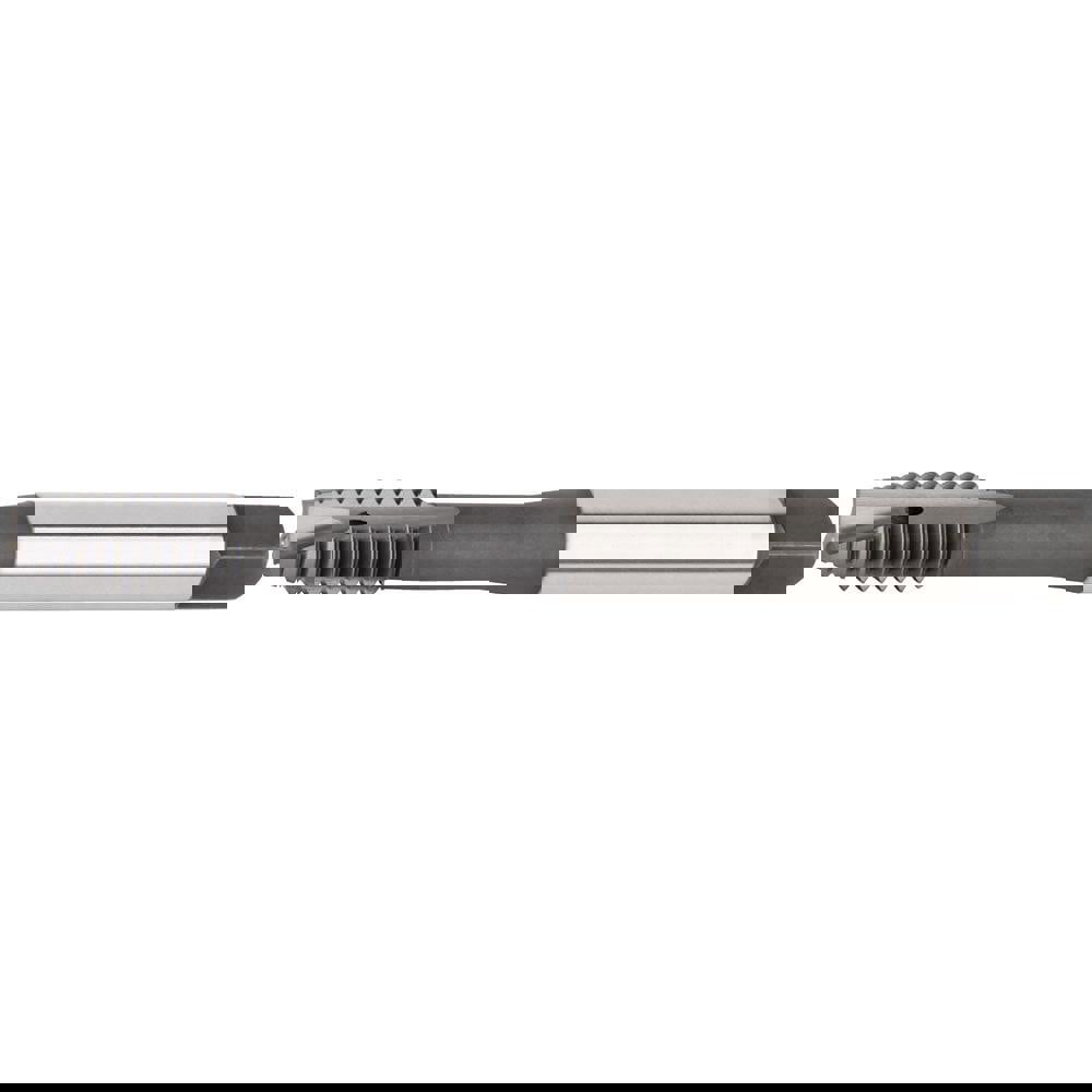 Spiral Point Tap: 3/4-16 UNF, 3 Flutes, Plug Chamfer, 2B Class of Fit, High-Speed Steel-E, TiCN Coated