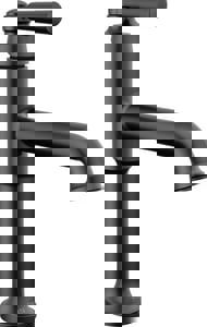 Single Handle Bathroom Sink Faucet in Matte Black