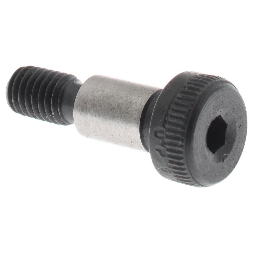 Shoulder Screw: M5x0.8 Thread, Alloy Steel, Hex Socket