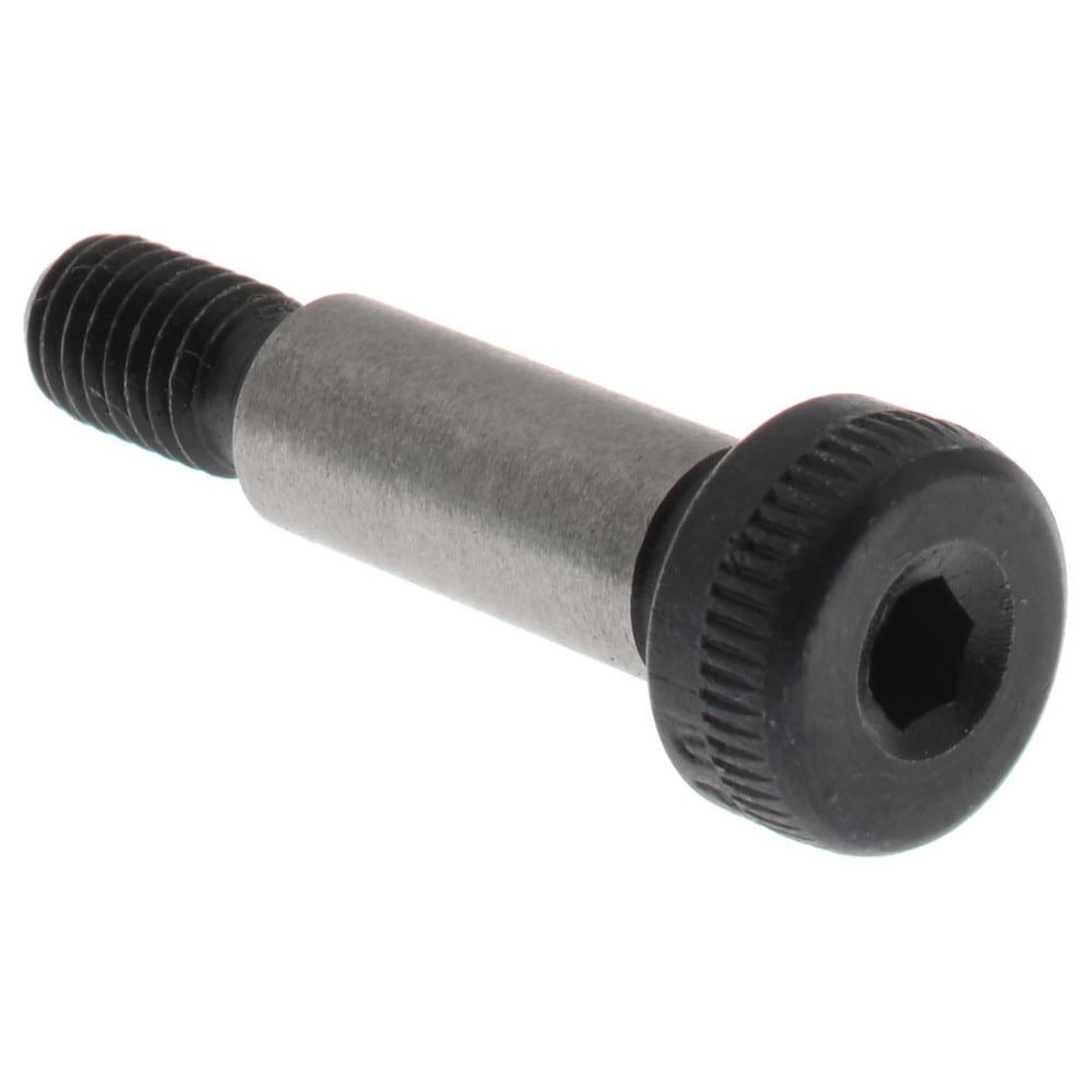 Shoulder Screw: M5x0.8 Thread, Alloy Steel, Hex Socket