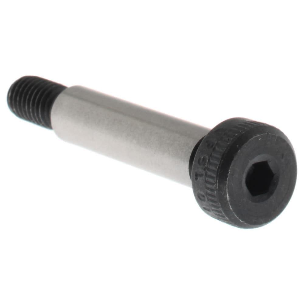 Shoulder Screw: M5x0.8 Thread, Alloy Steel, Hex Socket