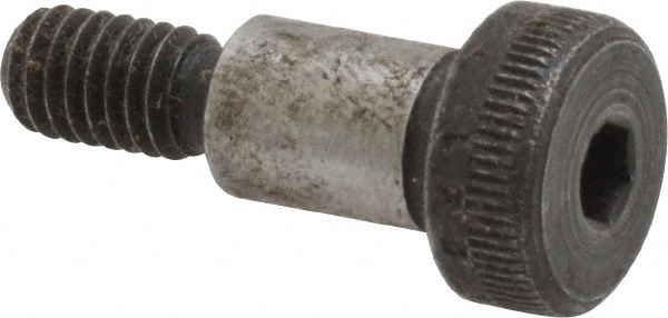 Shoulder Screw: M6x1 Thread, Alloy Steel, Hex Socket