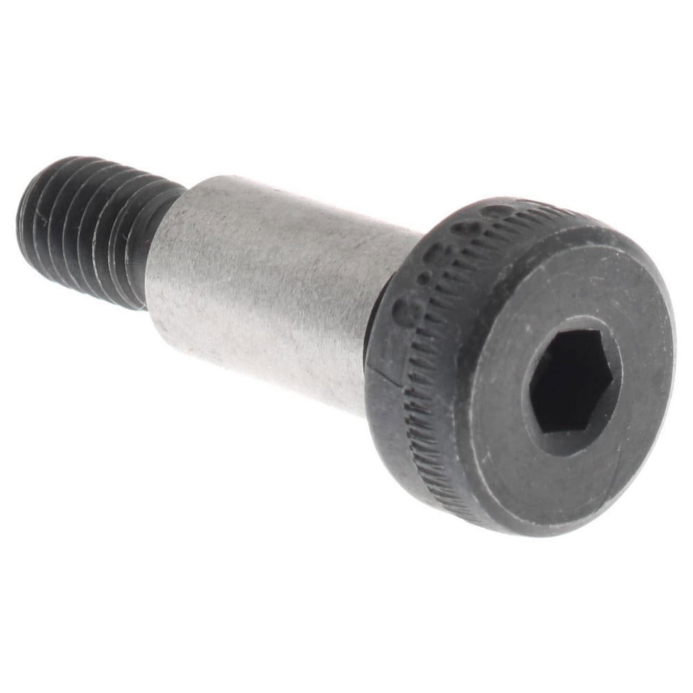 Shoulder Screw: M6x1 Thread, Alloy Steel, Hex Socket