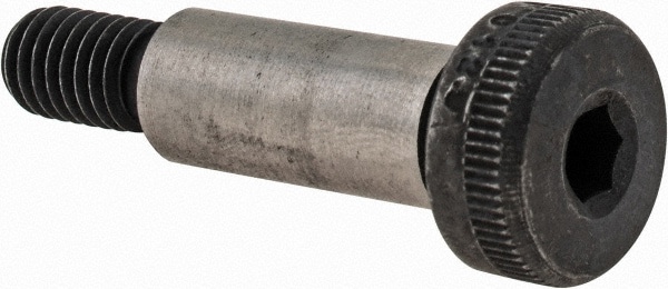 Shoulder Screw: M6x1 Thread, Alloy Steel, Hex Socket