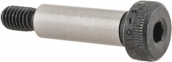 Shoulder Screw: M6x1 Thread, Alloy Steel, Hex Socket