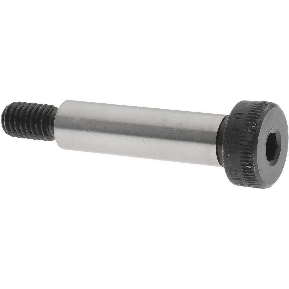 Shoulder Screw: M6x1 Thread, Alloy Steel, Hex Socket