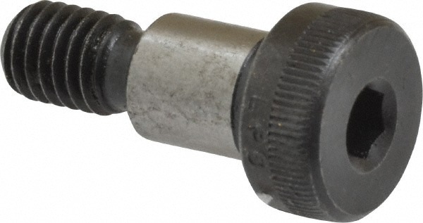 Shoulder Screw: M8x1.25 Thread, Alloy Steel, Hex Socket
