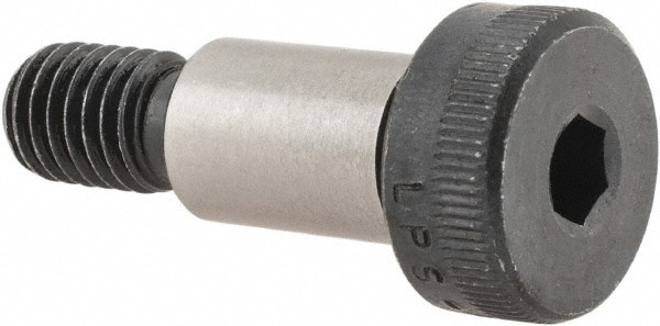 Shoulder Screw: M8x1.25 Thread, Alloy Steel, Hex Socket