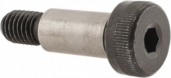 Shoulder Screw: M8x1.25 Thread, Alloy Steel, Hex Socket