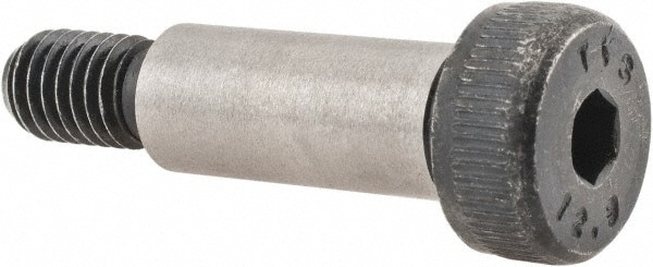 Shoulder Screw: M8x1.25 Thread, Alloy Steel, Hex Socket