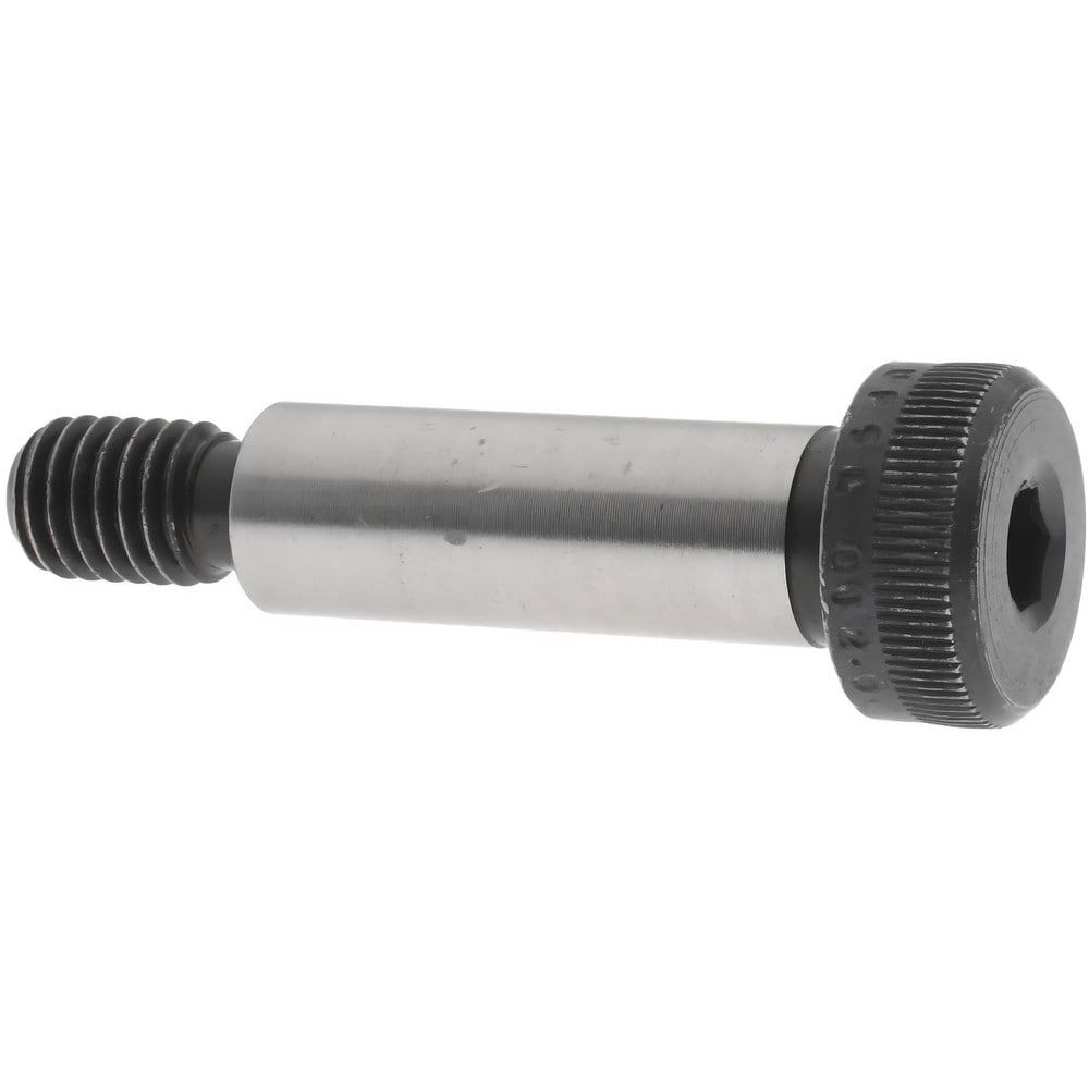 Shoulder Screw: M8x1.25 Thread, Alloy Steel, Hex Socket