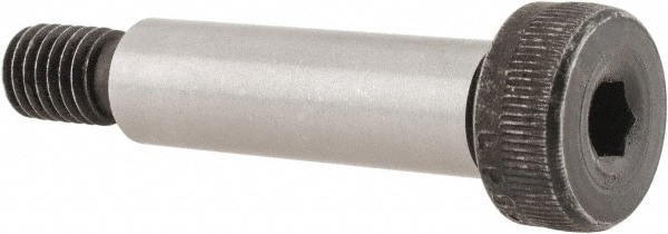 Shoulder Screw: M8x1.25 Thread, Alloy Steel, Hex Socket