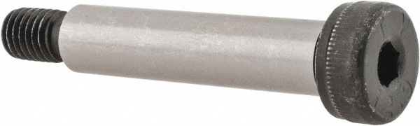 Shoulder Screw: M8x1.25 Thread, Alloy Steel, Hex Socket