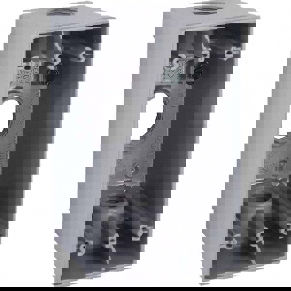 Electrical Outlet Box: Aluminum, Rectangle, 4.57