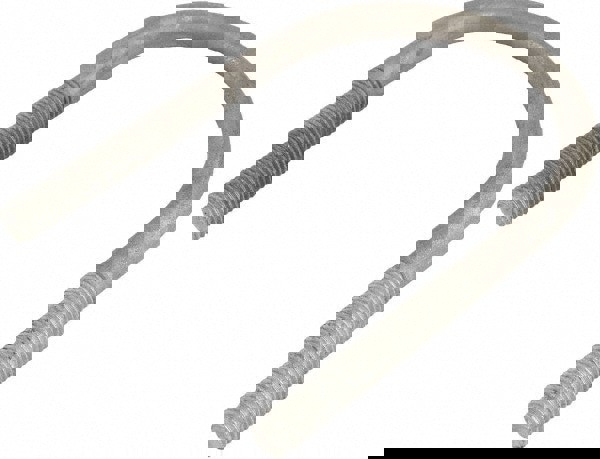 Round U-Bolt: Without Mount Plate, 3/4-10 UNC, 4