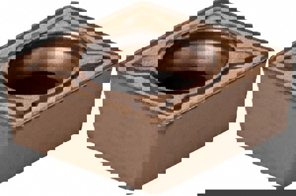 Turning Insert: CCMT32.52MF KCP25B, Solid Carbide