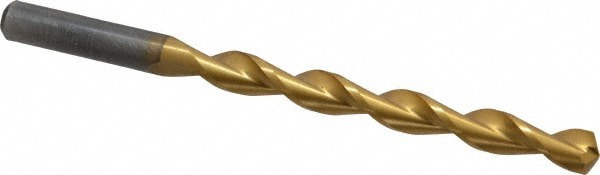 Jobber Length Drill Bit: Letter Q (0.3320) Dia, 135 deg, HSS