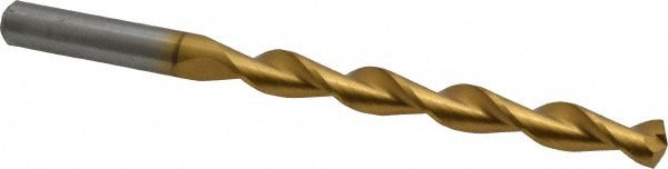 Jobber Length Drill Bit: Letter R (0.3390) Dia, 135 deg, HSS