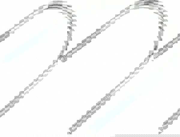 Round U-Bolt: Without Mount Plate, 3/8-16 UNC, 2-1/2