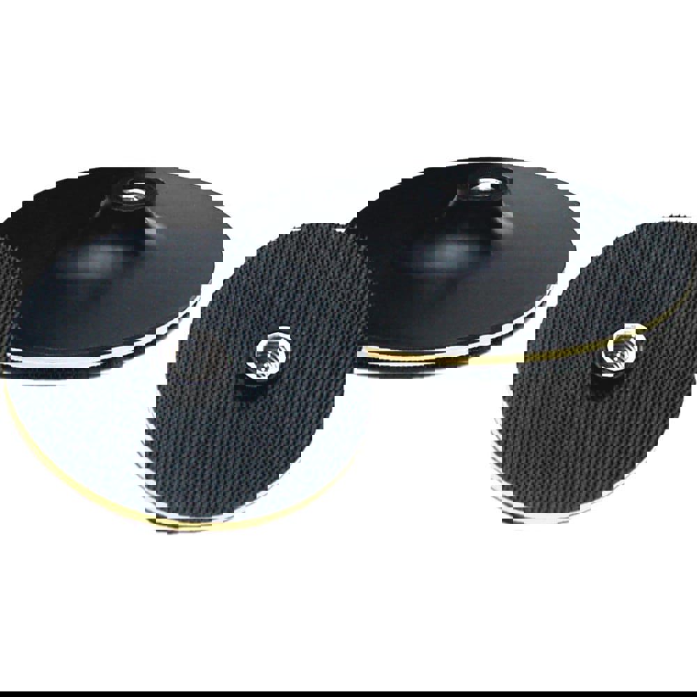 Disc Backing Pads; Pad Diameter (Inch): 5 ; Backing Pad Type: Hook & Loop ; Thread Size: 5/8-11 ; Thread Type: Right Hand ; Flexible: No ; Maximum Rpm: 4800.000