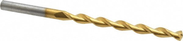 Jobber Length Drill Bit: #6 (0.2040) Dia, 135 deg, HSS
