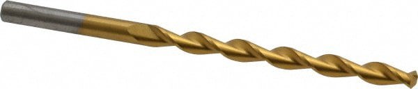 Jobber Length Drill Bit: #9 (0.1960) Dia, 135 deg, HSS