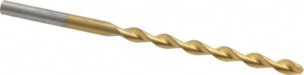 Jobber Length Drill Bit: #21 (0.1590) Dia, 135 deg, HSS