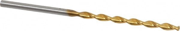 Jobber Length Drill Bit: #38 (0.1015) Dia, 135 deg, HSS