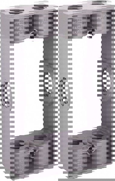 Electrical Device Box: Aluminum, Rectangle, 4.563