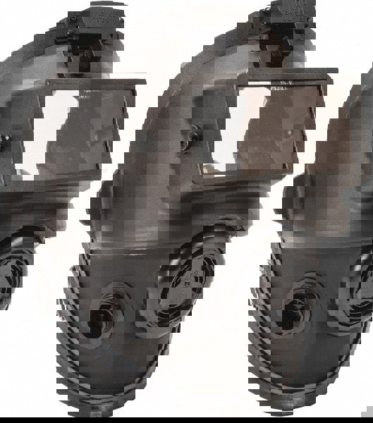 Full Face Respirator: Elastomer, Threaded, Medium/Large