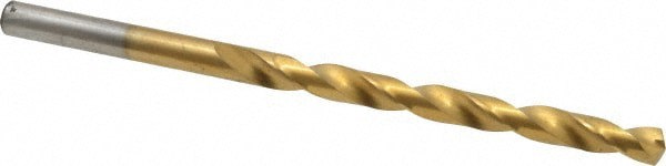 Jobber Length Drill Bit: #7 (0.2010) Dia, 135 deg, Cobalt