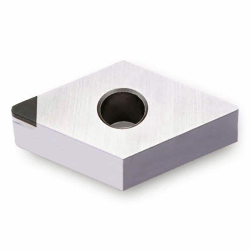 Turning Inserts; Relief Angle: 0 ; Insert Style: DNGA ; Corner Radius (Decimal Inch): 0.0160 ; Included Angle: 55.0 ; Manufacturer Grade: TB610 ; Coating/Finish: Uncoated