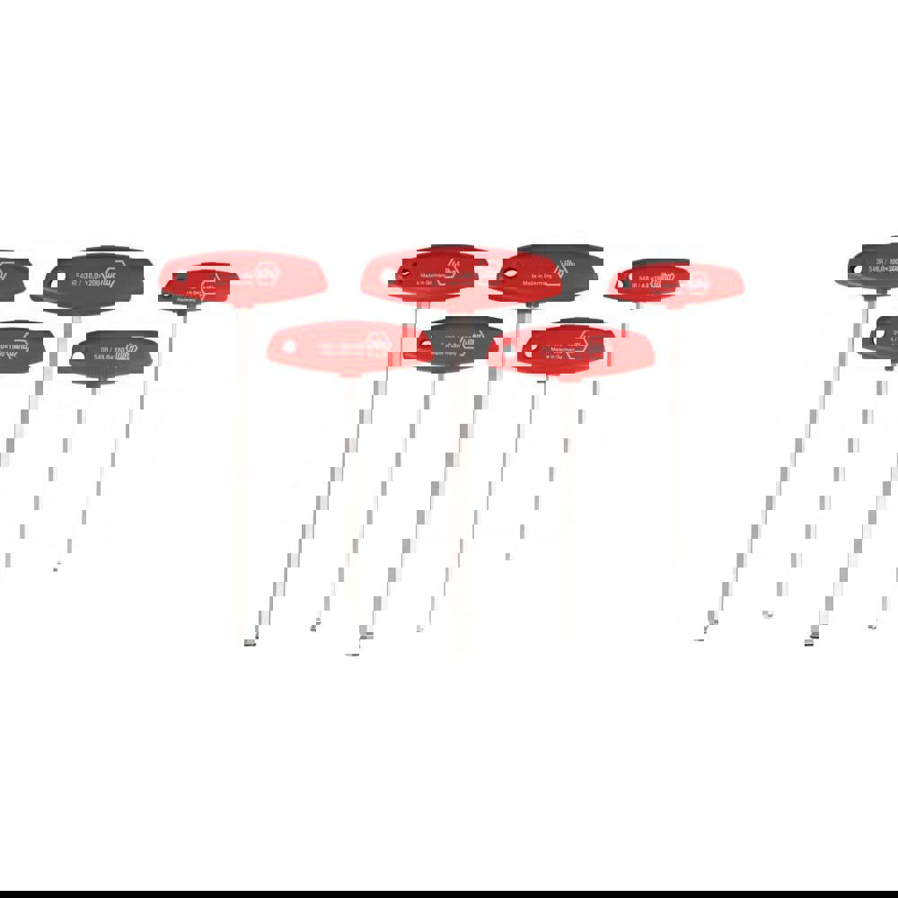 5 Piece T-Handle Ball End Hex Key Set